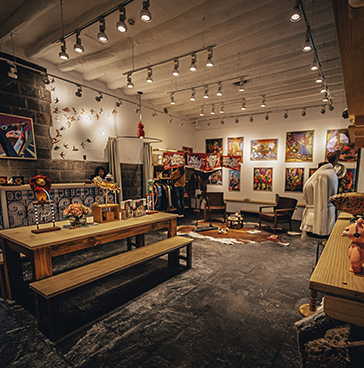 País de arte y artesanía 